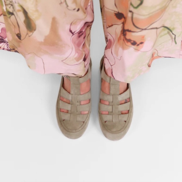 NWT Candice Cooper Rock T-Bar Velvet Suede Slate - Picture 7 of 16